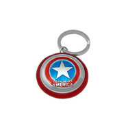 Captain America Pewter Keychain