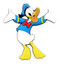 Donald Duck Soft Touch PVC Magnet