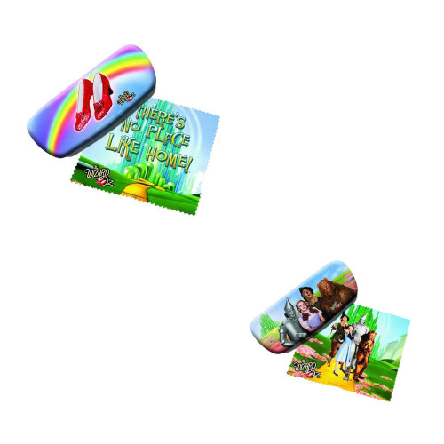 Bundle: Two (2) The Wizard of Oz Eyeglass Cases and Cleaners