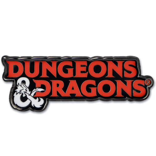 Dungeons and Dragons Logo Enamel Lapel Pin