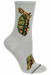 Box Turtle Stone Ladies Socks (6 Pack)