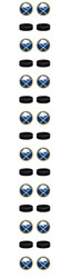 Buffalo Sabres Nail Sticker Decals (6 Pack)