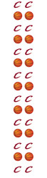 Cleveland Cavaliers Nail Sticker Decals (6 Pack)