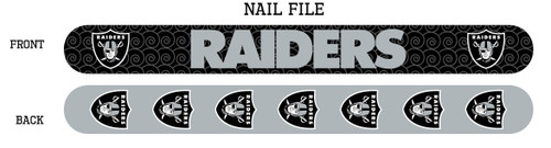 Oakland Raiders Nail File (6 Pack)