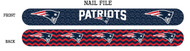 New England Patriots Nail File (6 Pack)