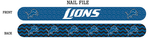 Detroit Lions Nail File (6 Pack)