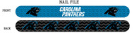 Carolina Panthers Nail File (6 Pack)