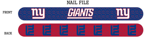 New York Giants Nail File (6 Pack)