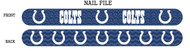 Indianapolis Colts Nail File (6 Pack)