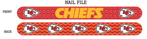 Kansas City Chiefs Nail File (6 Pack)