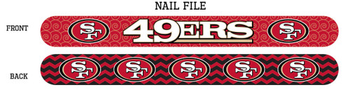 San Francisco 49ers Nail File (6 Pack)