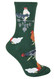 Rooster Green Large Cotton Socks (6 Pack)