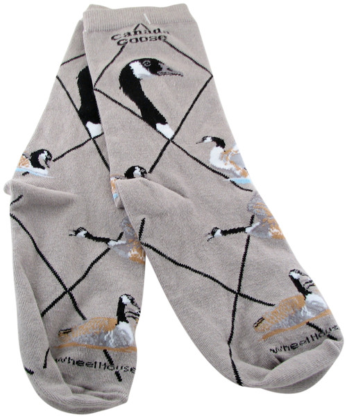 Canada Goose Gray Ladies Socks (6 Pack)