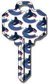 Vancouver Canucks Schlage SC1 House Key (5 Pack)
