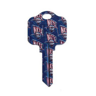 New Jersey Nets Kwikset KW1 House Key (5 Pack)