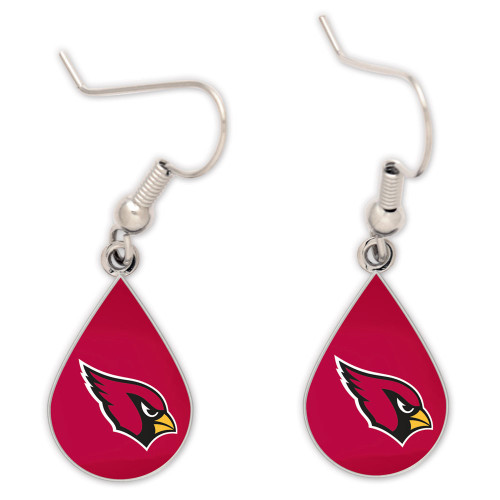 Arizona Cardinals Tear Drop Earrings (6 Pack)