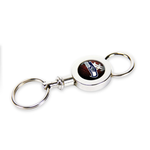 Seattle Seahawks Quick Release Valet Keychain (6 Pack)