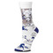 Pixel Horse White Medium Socks (6 Pack)