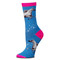 Mystic Horse Blue Medium Socks (6 Pack)