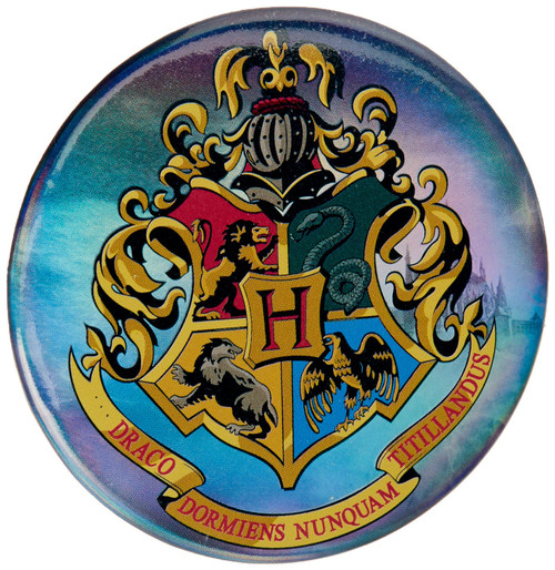 Harry Potter Hogwarts Crest Button Magnet