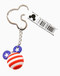 Mickey Mouse USA Flag Icon Ball Keychain