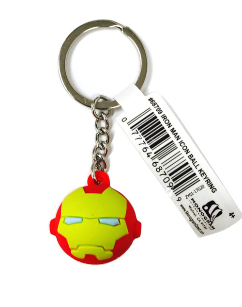 Iron Man Icon Ball Keychain