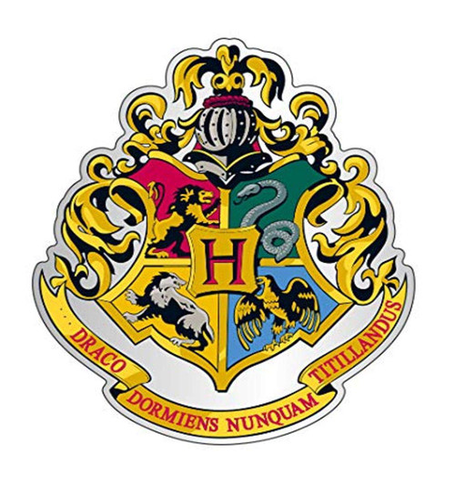 Harry Potter Hogwarts Crest Deluxe Lapel Pin