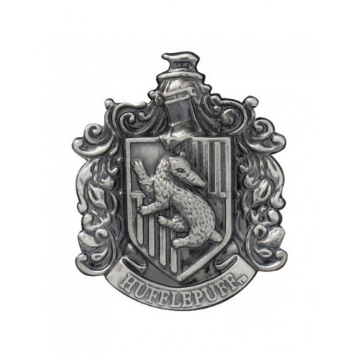 Harry Potter Hufflepuff Crest Pewter Lapel Pin