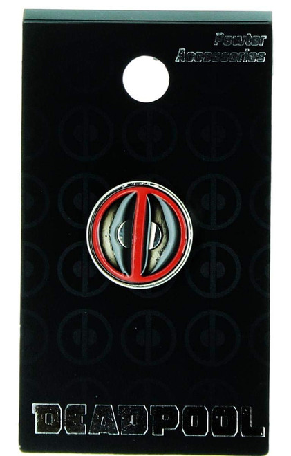 Deadpool Logo  Colored Pewter Lapel Pin