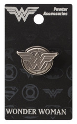 Wonder Woman Logo Pewter Lapel Pin # 45217