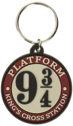 Harry Potter Platform 9 3/4 Soft Touch PVC Keychain