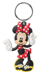 Minnie Mouse Soft Touch PVC Keychain