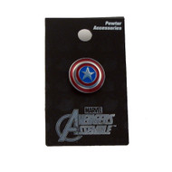 Captain America Color Pewter Lapel Pin