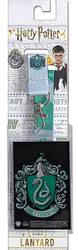 Harry Potter Slytherin Reversible Lanyard with Breakaway Clip and ID Holder