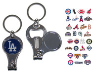 MLB 3 in 1 Bottle Opener Keychain - Choose Your Team