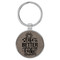 Enthoozies Life is Better at the Lake Gray Laser Engraved Leatherette Keychain Backpack Pull - 1.5 x 3 Inches