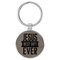 Enthoozies Jesus Best Gift Ever Religious Gray 1.5" x 3" Laser Engraved Keychain Backpack Pull