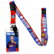 Ata-Boy Ted Lasso Reversible Lanyard with Breakaway Clip and ID Holder