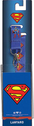 DC Comics Superman Reversible Lanyard with Breakaway Clip and ID Holder