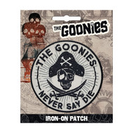 The Goonies Never Say Die Full Color Iron-On Patch