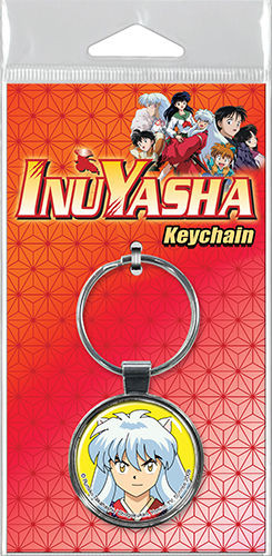 Anime Inuyasha on Yellow Keychain