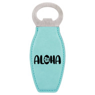 Enthoozies Aloha Patriotic Laser Engraved Magnetic Bottle Opener - 1.75 Inches x 4.75 Inches