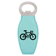 Enthoozies Bicycle Silhouette Bike Cycling Laser Engraved Magnetic Bottle Opener - 1.75 Inches x 4.75 Inches