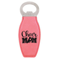 Enthoozies Cheer Mom Laser Engraved Magnetic Bottle Opener - 1.75 Inches x 4.75 Inches
