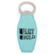 Enthoozies Fart Zone Passing Gas Funny Laser Engraved Magnetic Bottle Opener - 1.75 Inches x 4.75 Inches