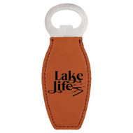 Enthoozies LaKe Life Laser Engraved Magnetic Bottle Opener - 1.75 Inches x 4.75 Inches