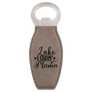 Enthoozies Lake Lovin Mama Laser Engraved Magnetic Bottle Opener - 1.75 Inches x 4.75 Inches