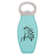 Enthoozies Majestic Horse Laser Engraved Magnetic Bottle Opener - 1.75 Inches x 4.75 Inches