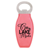 Enthoozies On Lake Mode Laser Engraved Magnetic Bottle Opener - 1.75 Inches x 4.75 Inches