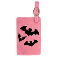 Enthoozies Bats Halloween Laser Engraved Luggage Tag - 2.75 Inches x 4.5 Inches